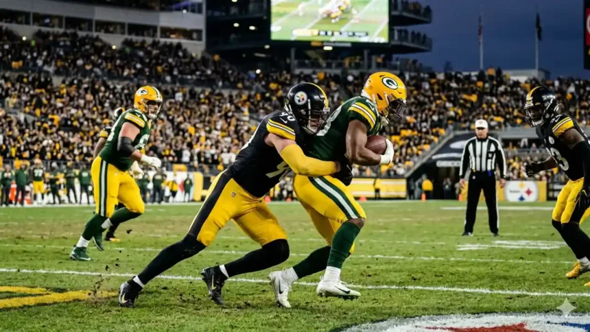 pittsburgh steelers vs green bay packers match player stats