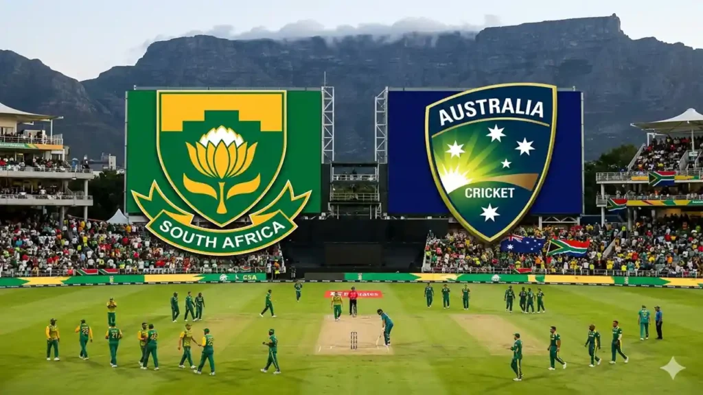 south africa national cricket team vs australian menâ€™s cricket team match scorecard