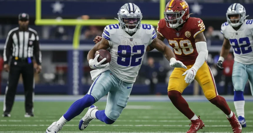washington commanders vs dallas cowboys match player stats