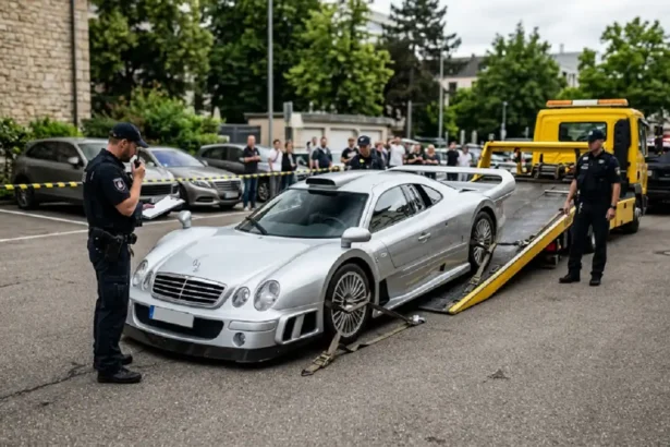 2002 Mercedes-Benz CLK GTR Seized