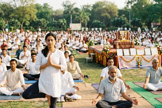 Akshar Yoga Kendraa 21 Guinness World Records