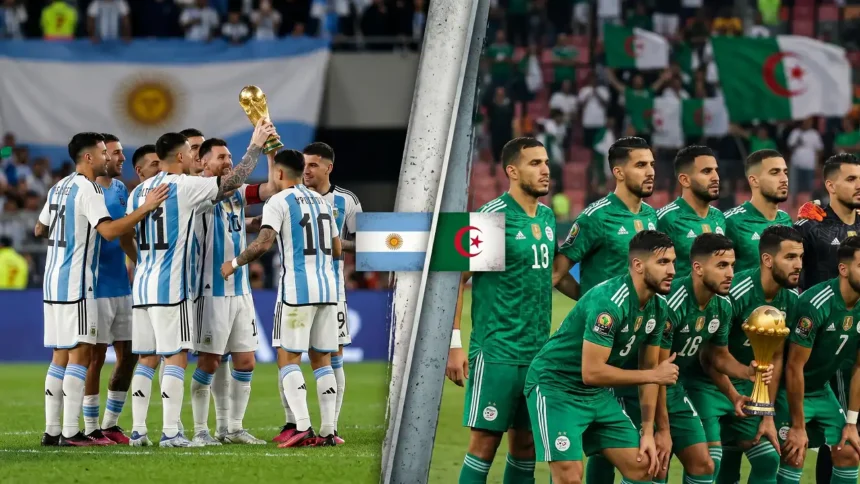 Argentina National Football Team vs Algeria National Football Team Standings