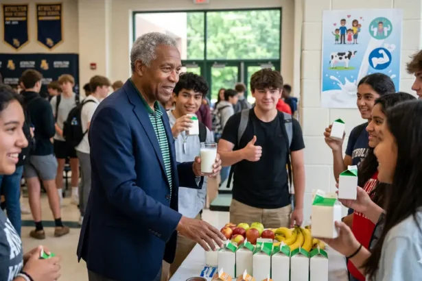 Atholton High School Principal Milk