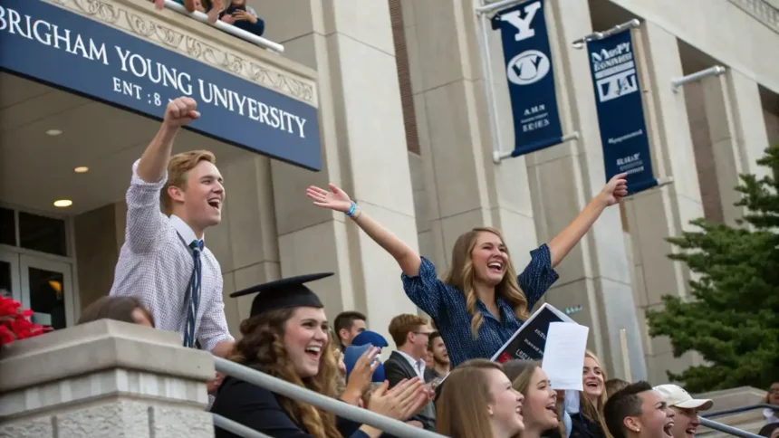BYU Emerson Geilman Mission Call Sends Cougars Cheering