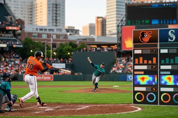 Baltimore Orioles vs Seattle Mariners Match Player Stats