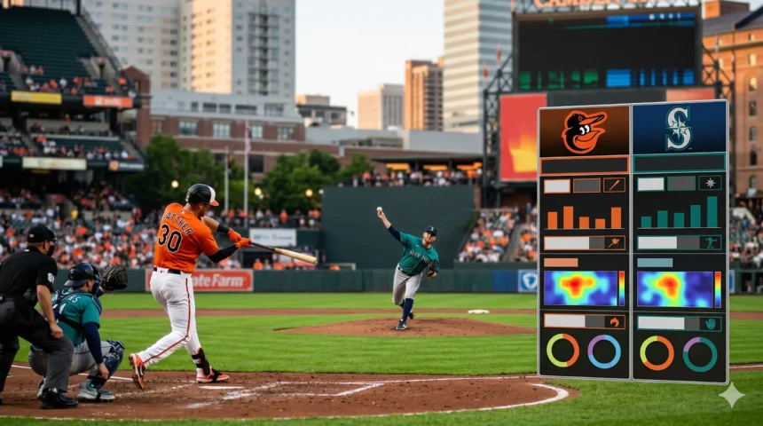 Baltimore Orioles vs Seattle Mariners Match Player Stats