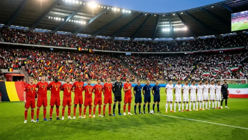 Belgium National Football Team Vs Iran National Football Team Lineups