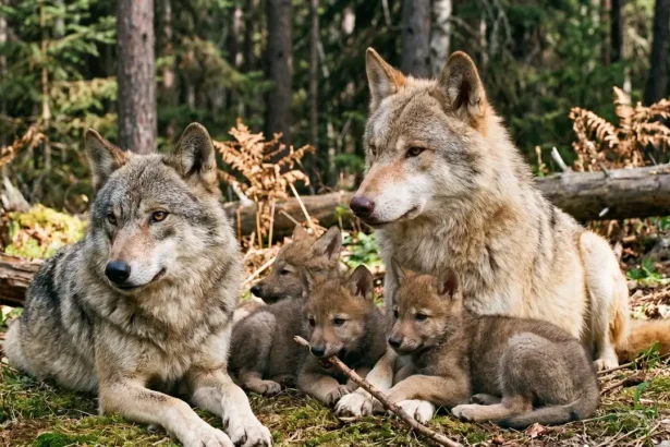 Black Nose Allele in Wolves Is Dominant