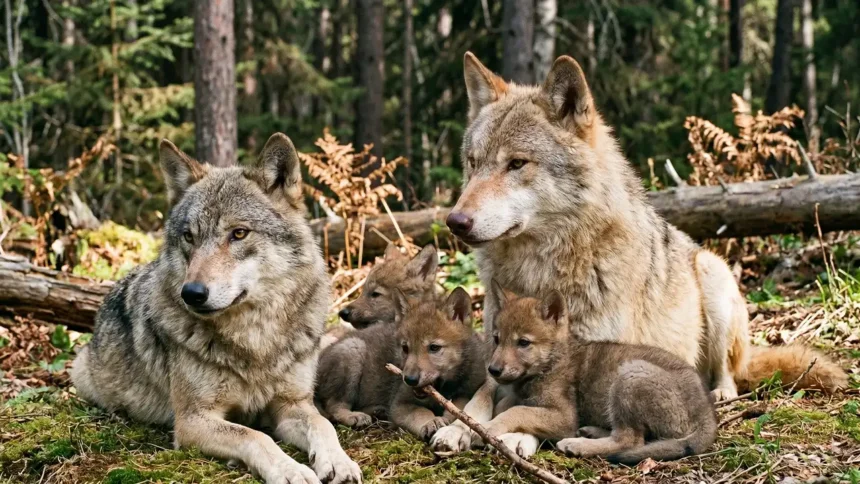 Black Nose Allele in Wolves Is Dominant