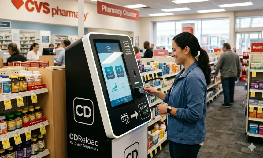 CDReload by Crypto Dispensers CVS Pharmacy