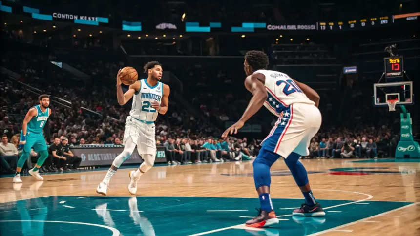Charlotte Hornets vs 76ers Match Player Stats Decoded