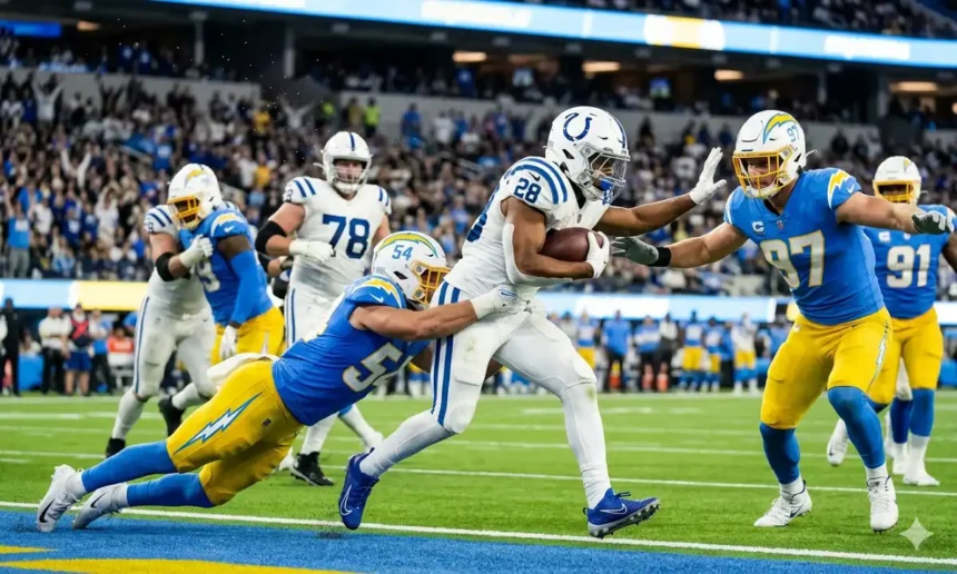Colts vs Chargers Match Player Stats