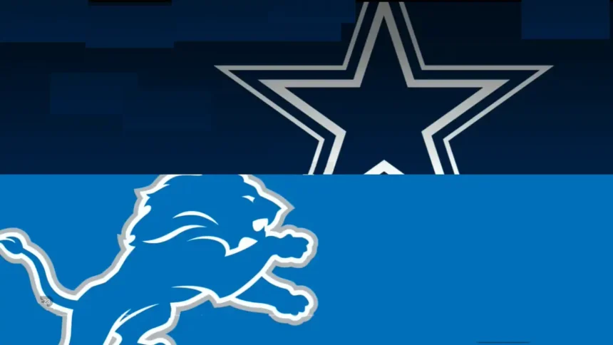 Dallas Cowboys vs Detroit Lions Match Player Stats
