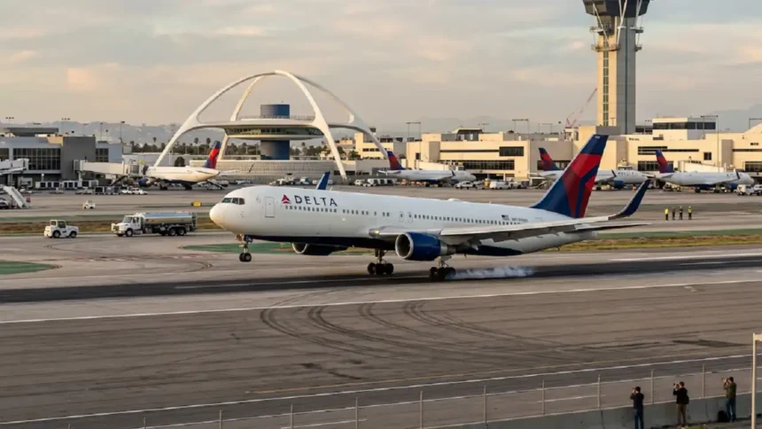 Delta DL39 Return to LAX Sparks Buzz