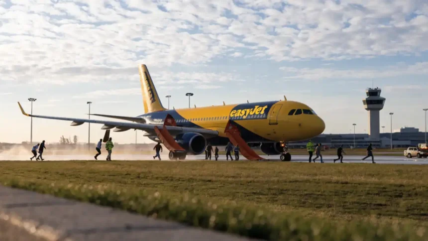 EasyJet Flight U2238 Emergency Landing Newcastle