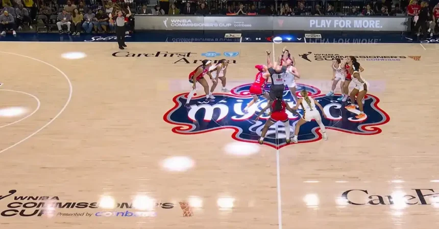 Fever vs Mystics: Clark's Buzzer 3 & Player Stats