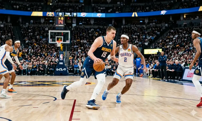 Denver Nuggets vs Oklahoma City Thunder Match Player Stats