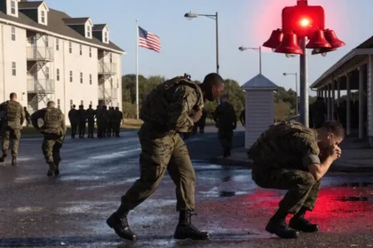 ICE Marine Corps Parris Island Sparks Alarm