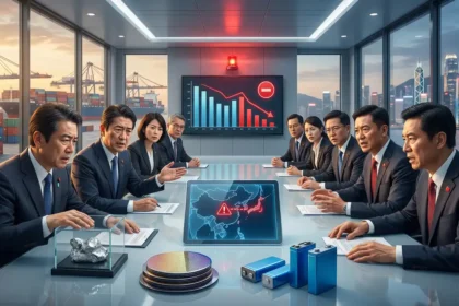 Japan China Gallium Semiconductor Battery Warning in 2026