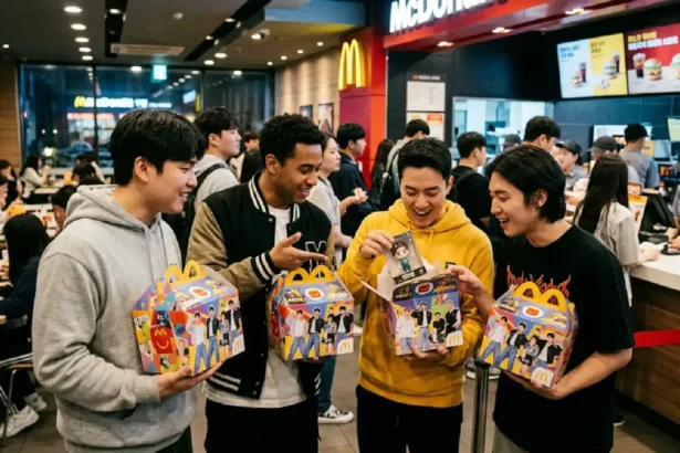 Mcdonalds Adult Happy Meal Kpop: Driving Fast Food Sales
