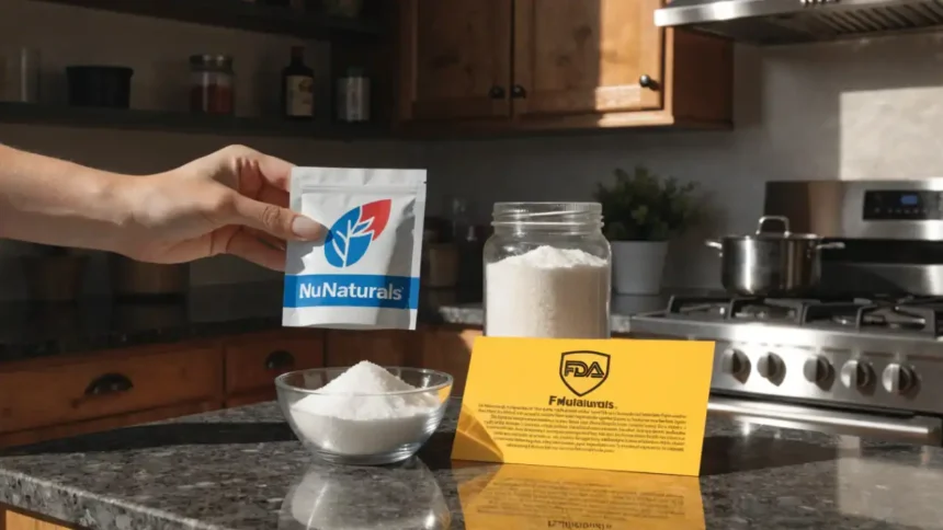 NuNaturals Sweetener Recall FDA Warning What to Know