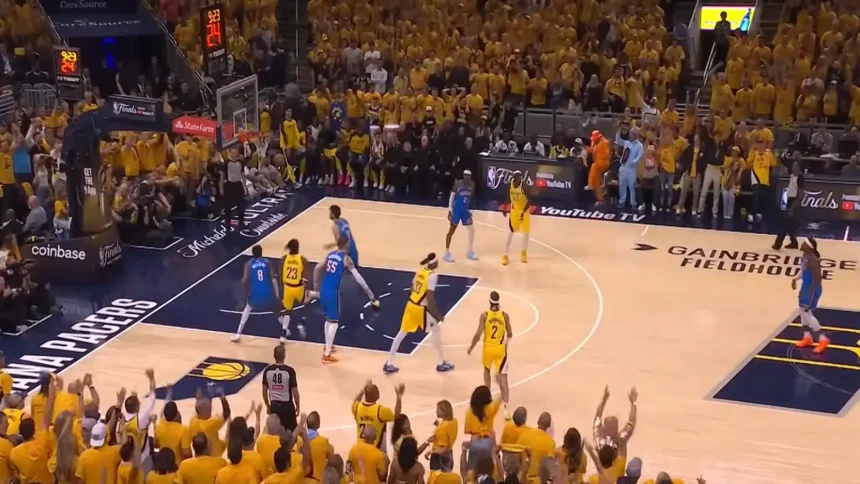 Oklahoma City Thunder vs Pacers Match Player Stats