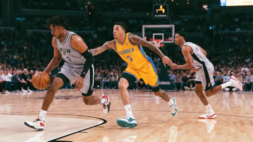 San Antonio Spurs vs Oklahoma City Thunder match player stats