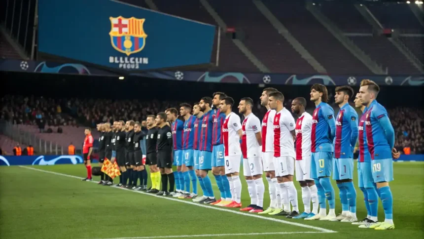 Slavia Praga vs FC Barcelona Lineups