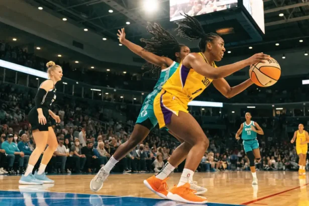 Sparks vs Storm Live Sscore Kelsey Plum Powers LA Past Seattle