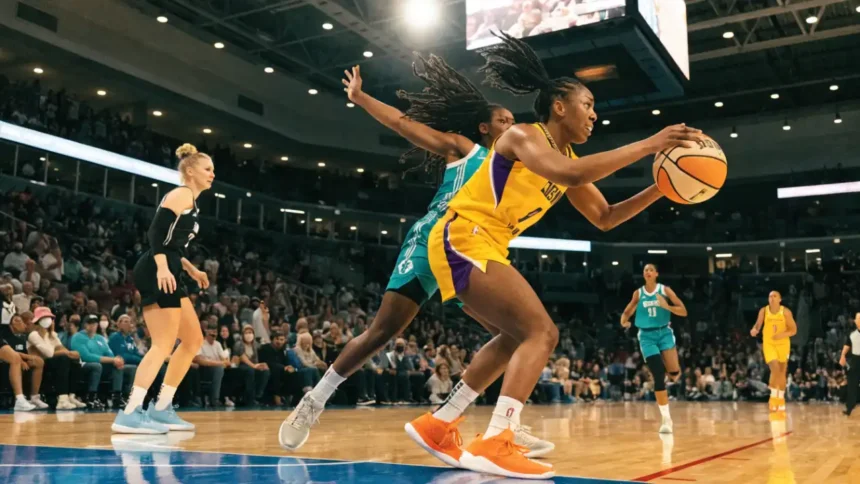 Sparks vs Storm Live Sscore Kelsey Plum Powers LA Past Seattle