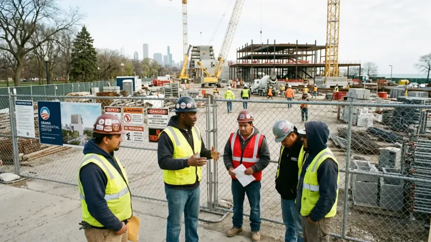 Subcontractors Unpaid Obama Center Project What's Next