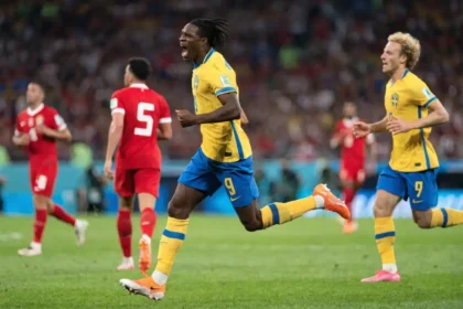 Sweden vs Tunisia 5-1 Rout Shakes Group F