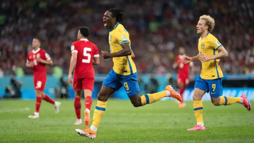 Sweden vs Tunisia 5-1 Rout Shakes Group F