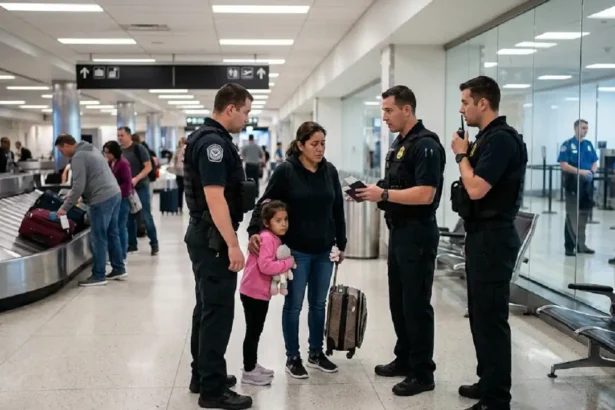 TSA Tipped Off ICE Before a Mother and Child's Arrest