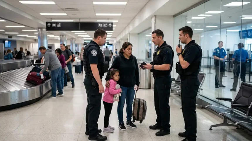 TSA Tipped Off ICE Before a Mother and Child's Arrest