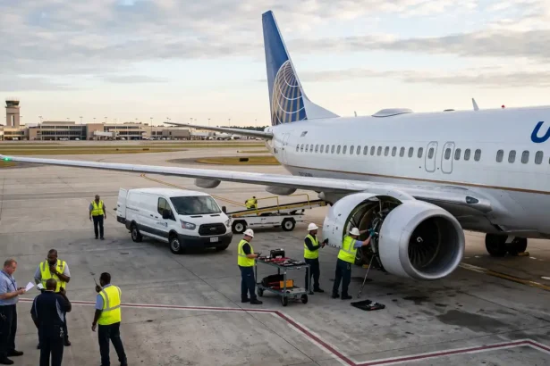 United Airlines Charleston Mechanical Issue