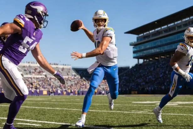 Vikings vs Chargers Player Stats