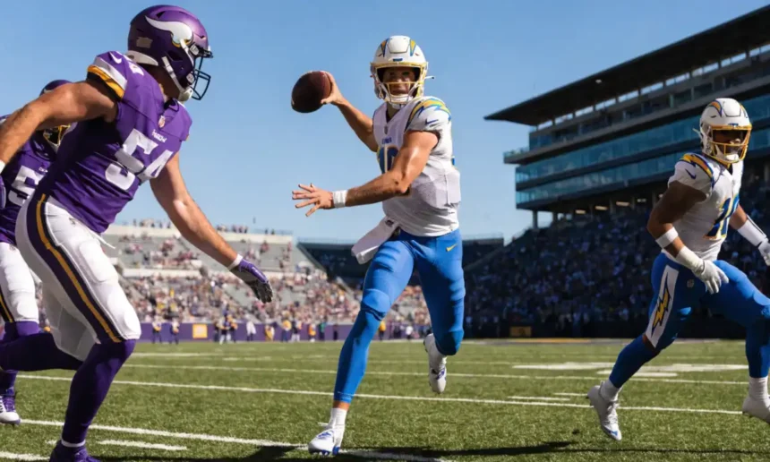 Vikings vs Chargers Player Stats