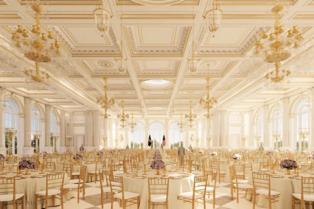 east wing ballroom executive residence contract