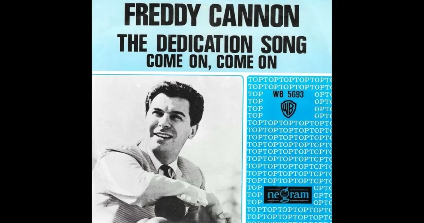 1950s rock star freddy cannon