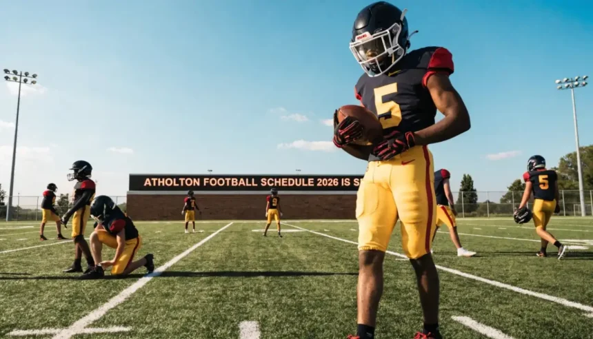 Atholton Football Schedule 2026 Is Set
