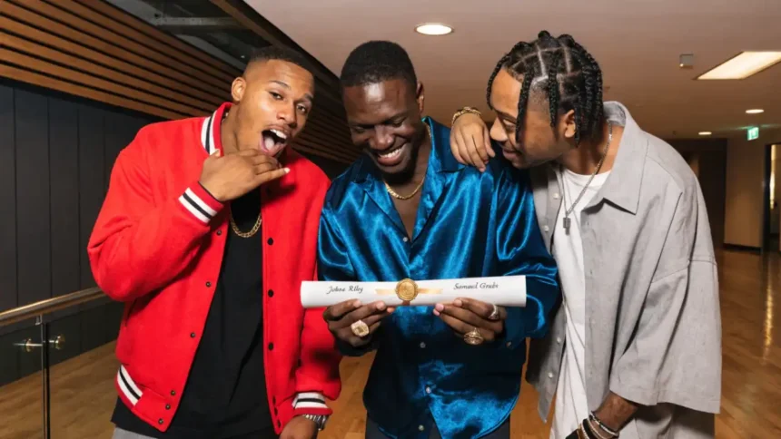 Johan Riley Fyodor Taiwo Samuel Grabs Diploma