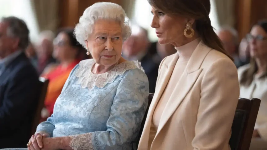 Queen Elizabeth Secretly Mocked Melania Trump as Silent and Remote