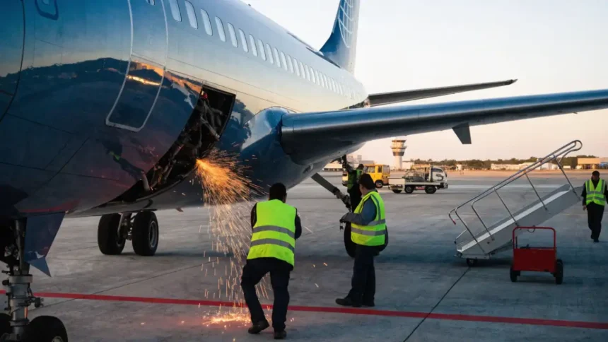 United Airlines Flight UA82 Emergency Sparks Safety Review