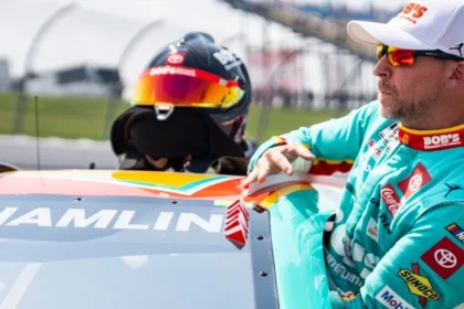 denny hamlin nascar r&d inspection