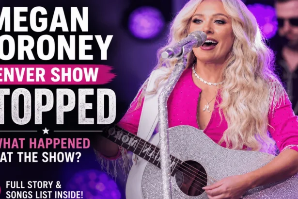 megan moroney denver show stopped