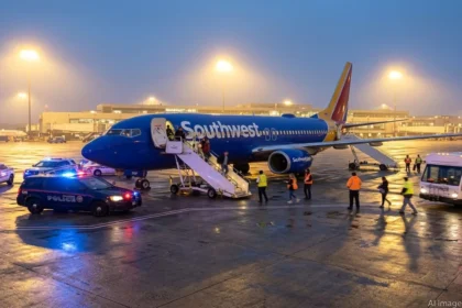 southwest emergency flight diversion