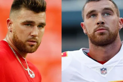 travis kelce physical appearance