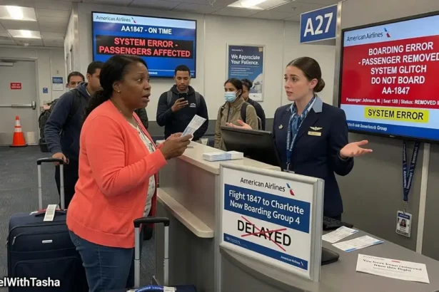 American Airlines Removed Boarded Passenger Due to System Error