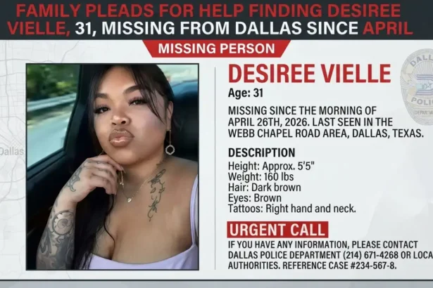 Family Pleads for Help Finding Desiree Vielle, 31, Missing From Dallas Since April